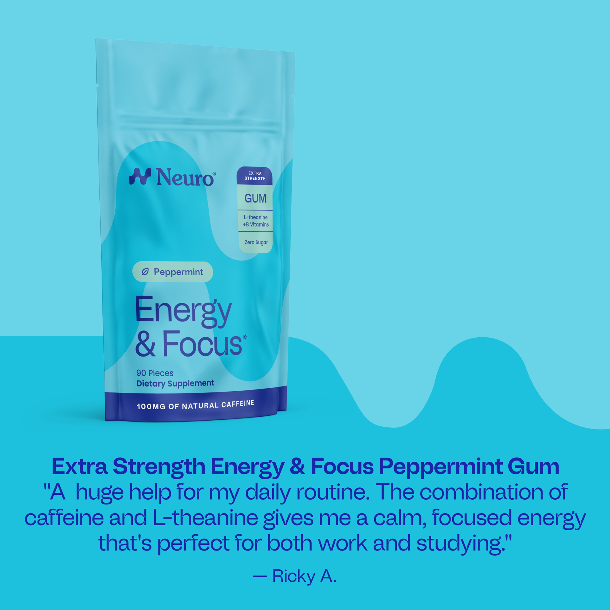 Mind & Momentum Extra Strength Gum
